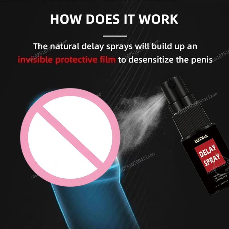 Sex Delay Spray for Men To Extend Sex Time Anti Premature Ejaculation Products Fast Erection Long Lasting 60miuntes