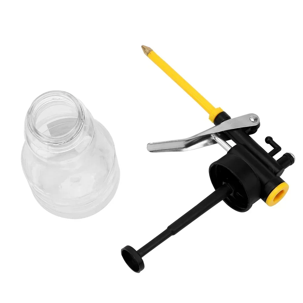 1Pc Multi-purpose 250ML High Pressure Grease Gun Oil Pump Lubricator Clear Oil Can for Hand Tools Phone Repair Tools