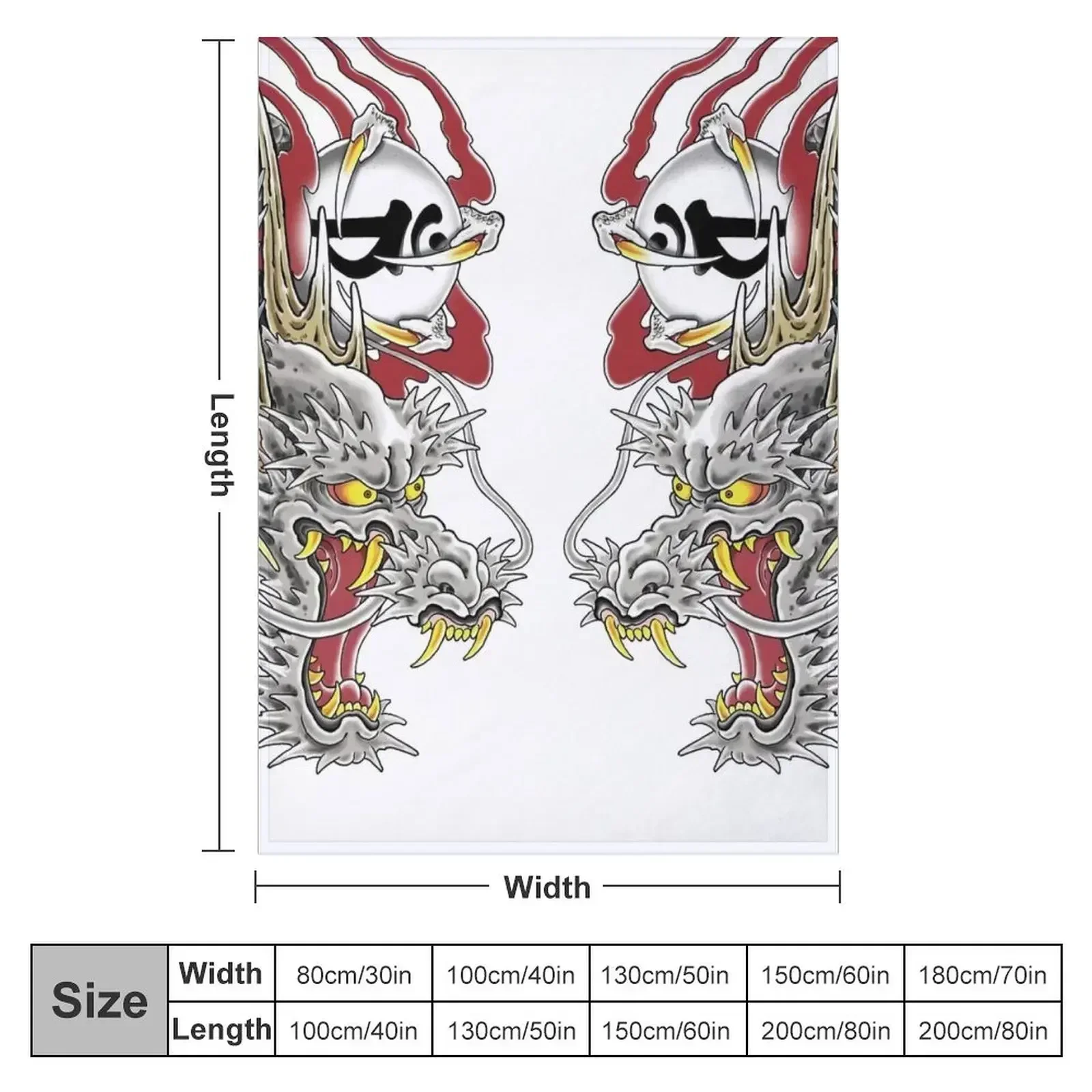 Kiryu Kazuma Dragon Tattoo Yakuza Throw Blanket Kid'S For Baby Bed Warm Soft Plaid cosplay anime Blankets