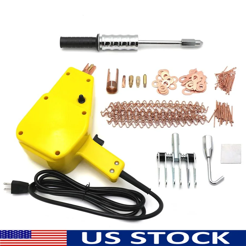 Car Dent Repair Kit Spot Stud Welder Body Panel Repairs Easy Operation Lightweight with Case Thermal Protection Repair Metal
