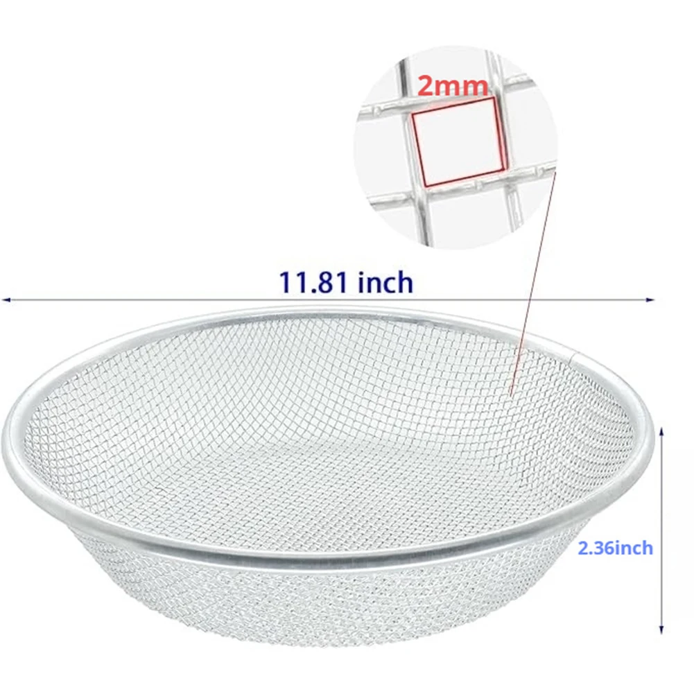 Gardening Essentials Heavy Duty Soil Sifter with Multi Size Screens for Maximum Efficiency in Sorting Materials