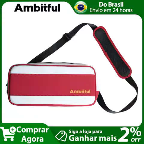 Bolsa Portátil AMBITFUL G2 para Armazenamento de Jogos e Acessórios Nintendo Switch 2 - Bolsa de Ombro
