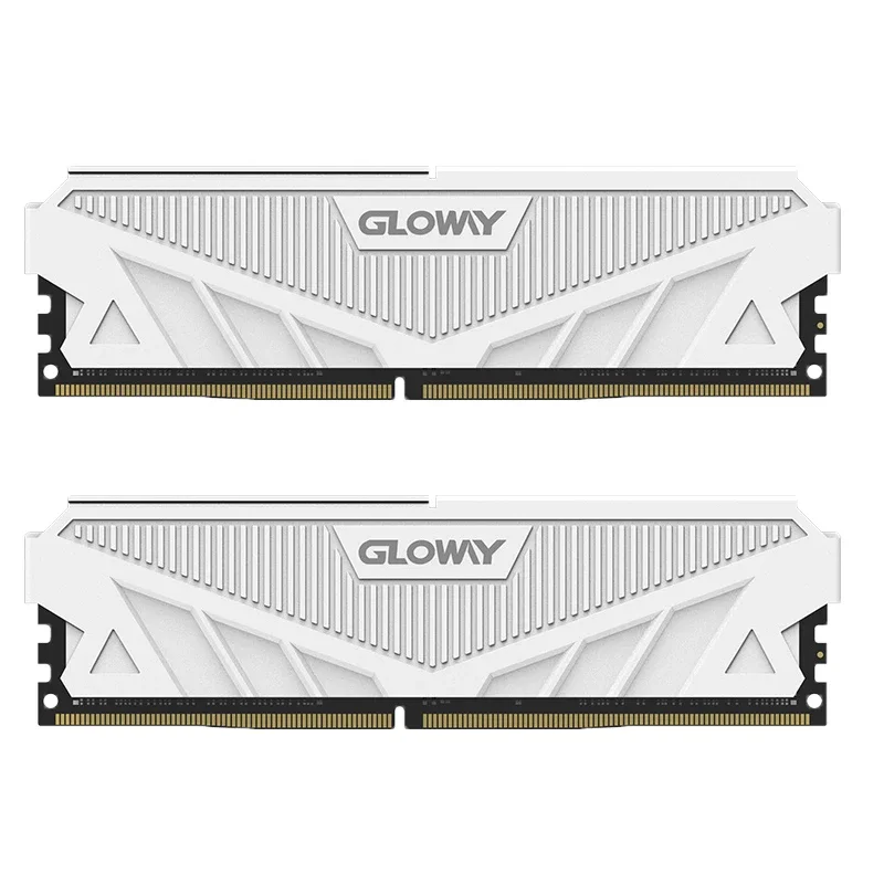 Gloway memoria ram ddr4 16GB 8GB Type-α Memória 2666MHz Ram Cinza e Branco 288Pin Memória de Desktop Para PC