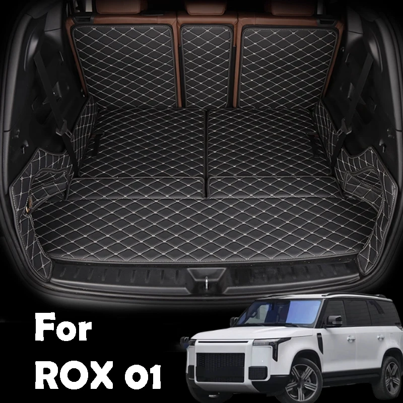 

For BAIC Polestones 01 JISHI ROX 01 2024 2025 Rear Trunk Cushion with Six Seats Seven Seats Interior Modification