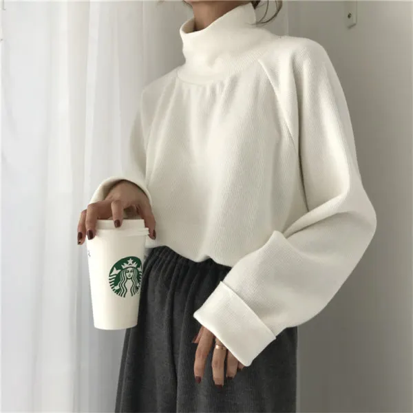 

2026 Autumn Winter New German Velvet Fabric Basic Loose Long T-Shirt Women's Raglan Sleeve Top Base Shirt