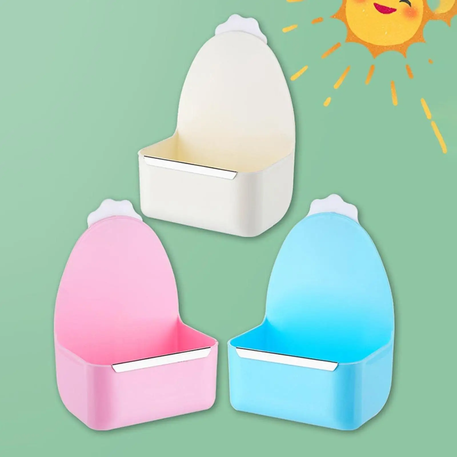 กรงแขวนชามอาหาร Stable ชามน้ําพรีเมี่ยมสําหรับหนูแฮมสเตอร์ Ferret