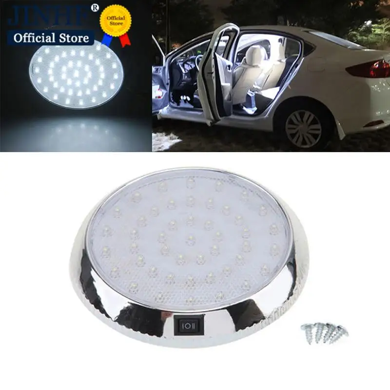 

Hot sale 12V Car White Reading Lamps Car Vehicle 46-LED Interior Indoor Roof Ceiling Dome Light