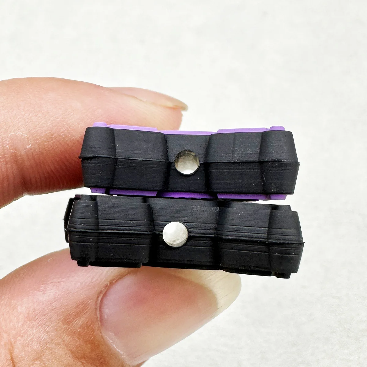 10 buah manik-manik silikon Kuromi Focal Beads DIY pena puting rantai perhiasan Aksesori grosir silikon manik hadiah kreatif