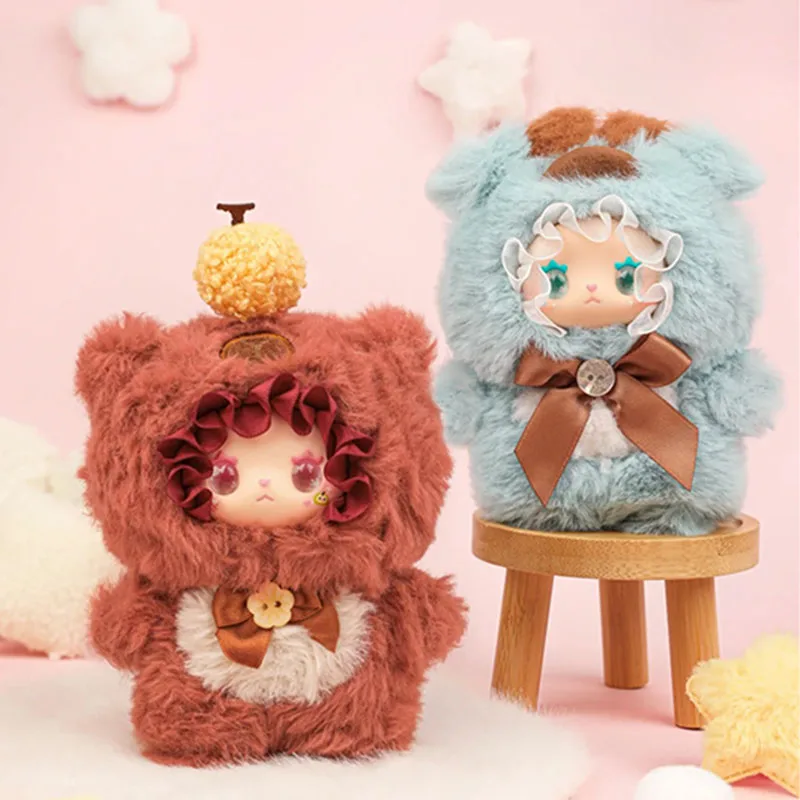 LOVELY EMMA Fantasy Bubbles Series Blind Box Emma Anime Doll Surprise Bag Animal Vinyl Plush Pendants Mystery Box Decor Toy Gift