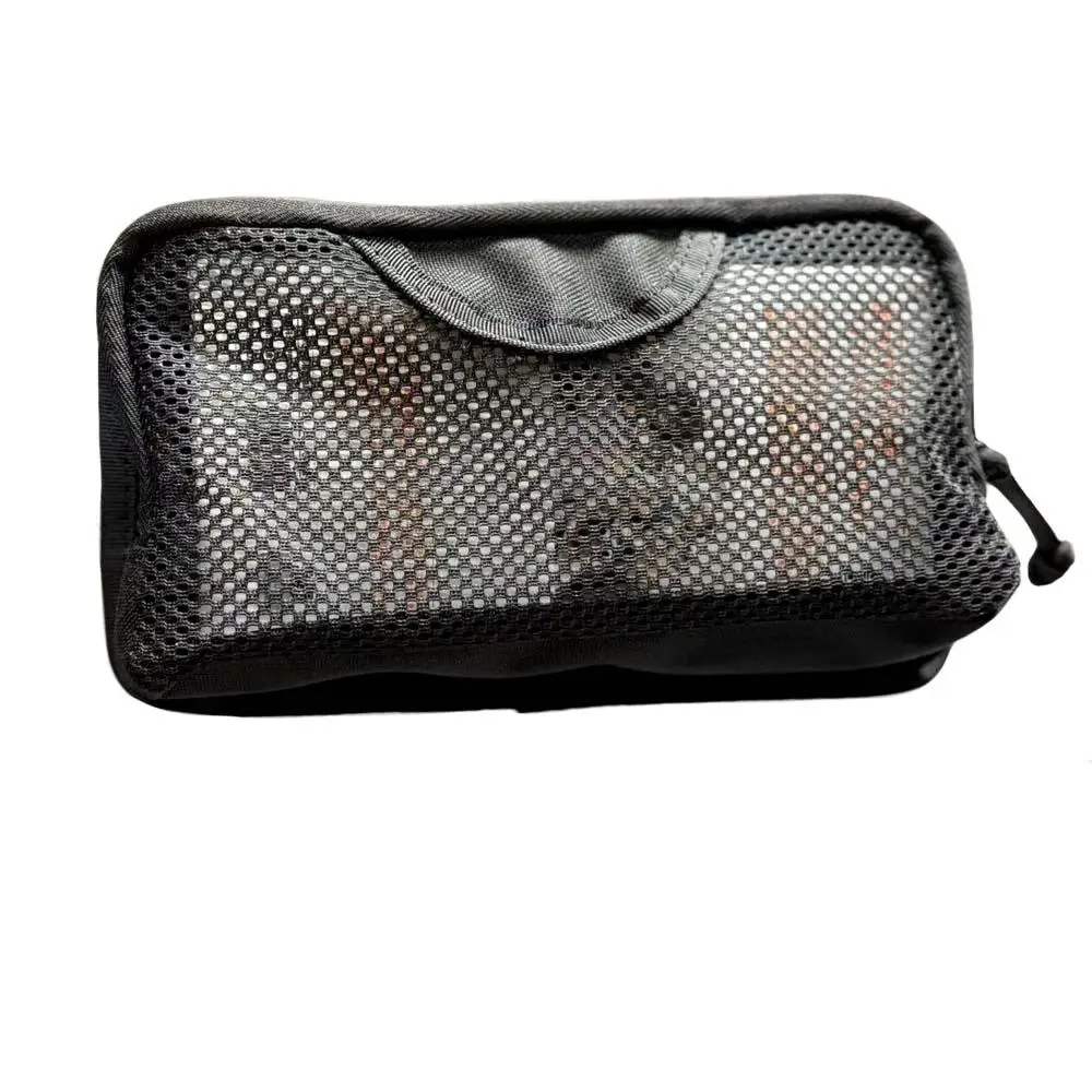 

EDC Partition Mesh Bag Magic Hook Surface Stick Backpack Expansion Tool Finishing Tactical Storage Bag For Airsoft Paintball