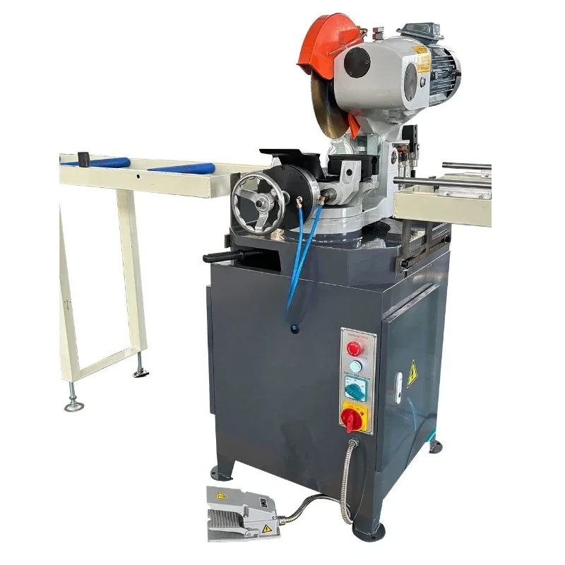 Pneumatic Drive Circular Cold Saw Cutting Machine Round square Metal Material Semi Automatic Pipe Cutting Machine