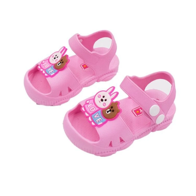 Baby Sandals Boys and Girls Baby Toddler Shoes Non-slip Soft-soled Shoes 1-3 Years Old Sandals Summer Baby Shoes