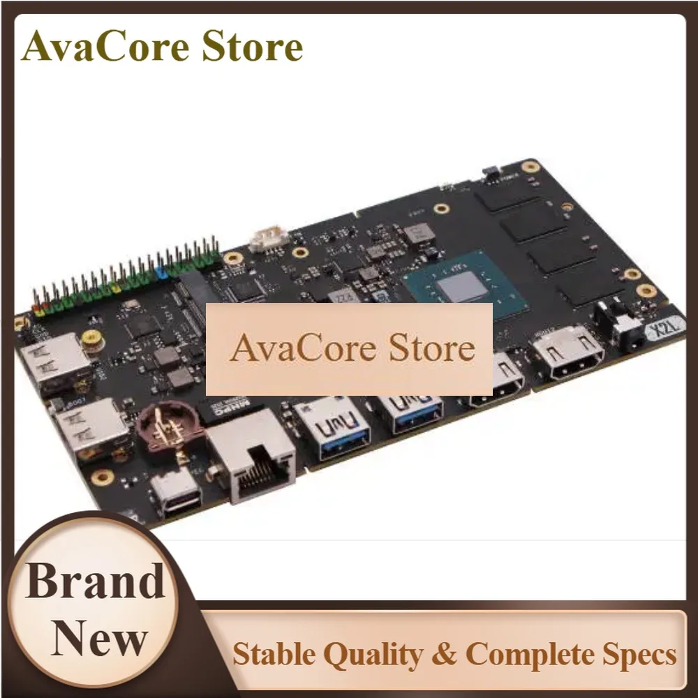 Плата для разработки AvaCoreRADXA X2L на базе Intel Celeron J4125 Quad Core с поддержкой систем WIN10 и Linux