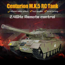 Tongde Centurion M.K.5 RC Tank UK 1/16 czołg Model wojskowy symulacja elektryczna 2.4G pilot zabawki dla dorosłych/dzieci prezenty