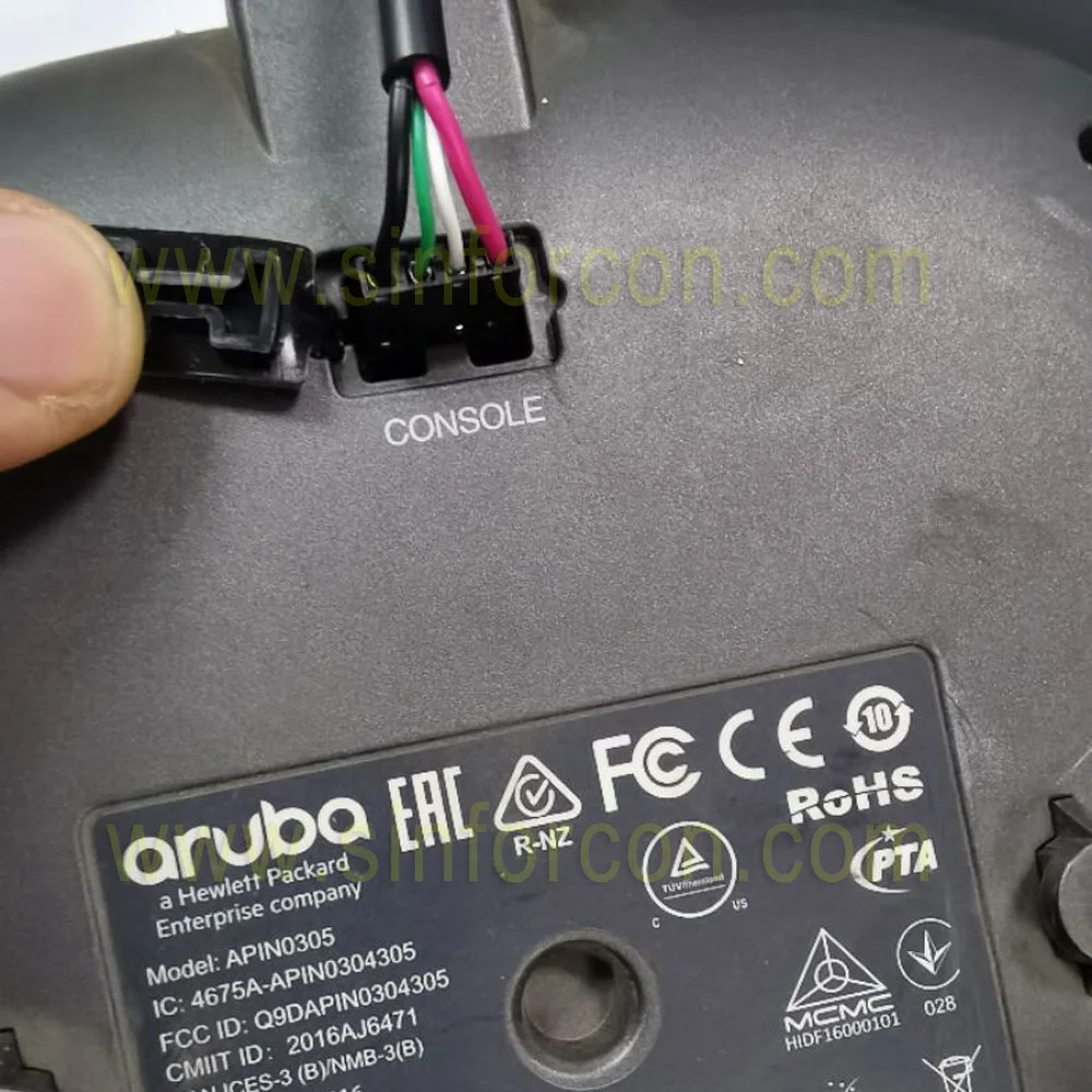 Aruba WiFi Acess Point AP-207 APIN0207 APIN0305 APIN305 314 APIN0315 Console Cable Header-AP-CBL-SER JW071A