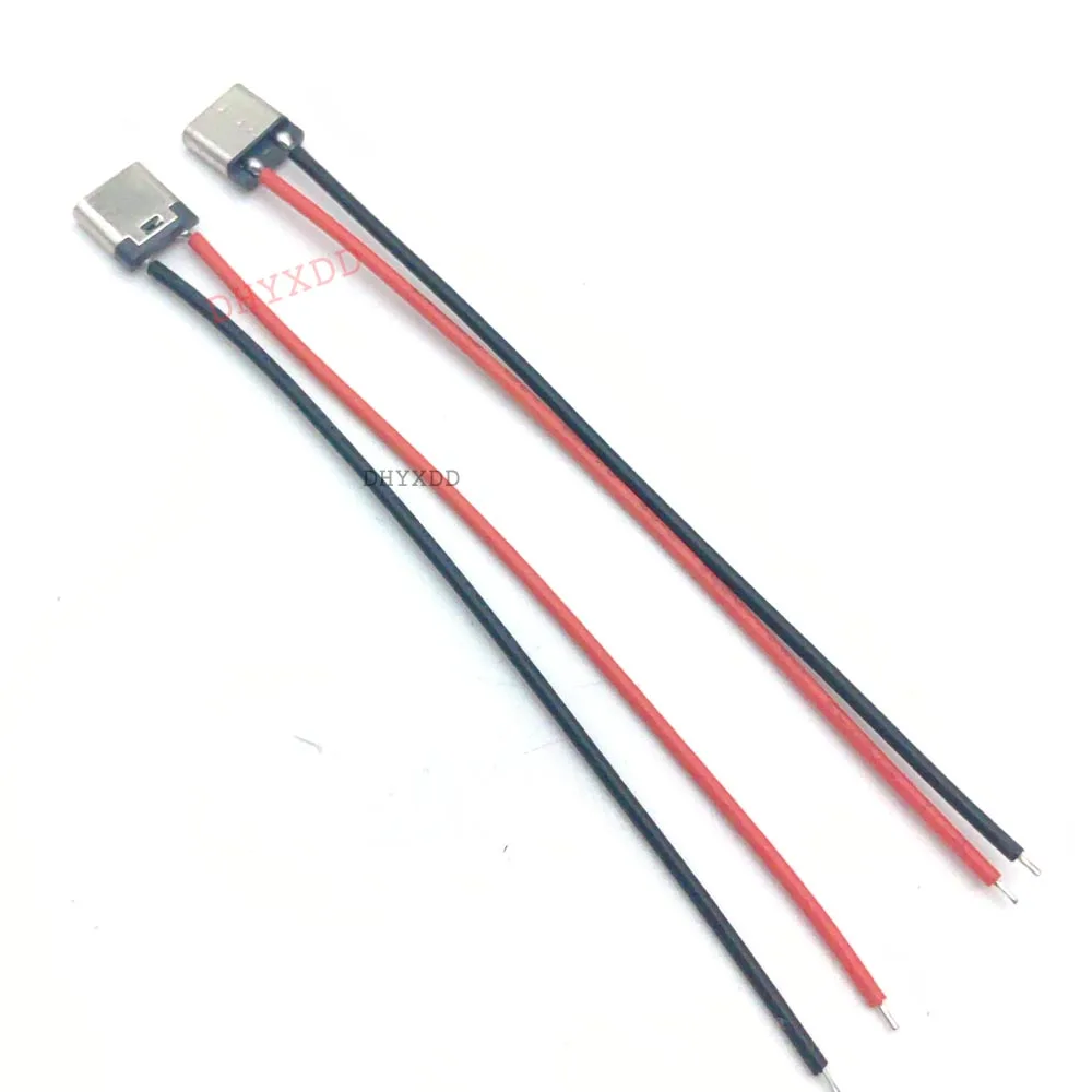 10 шт., разъем Micro USB Type-C 2Pin 2P