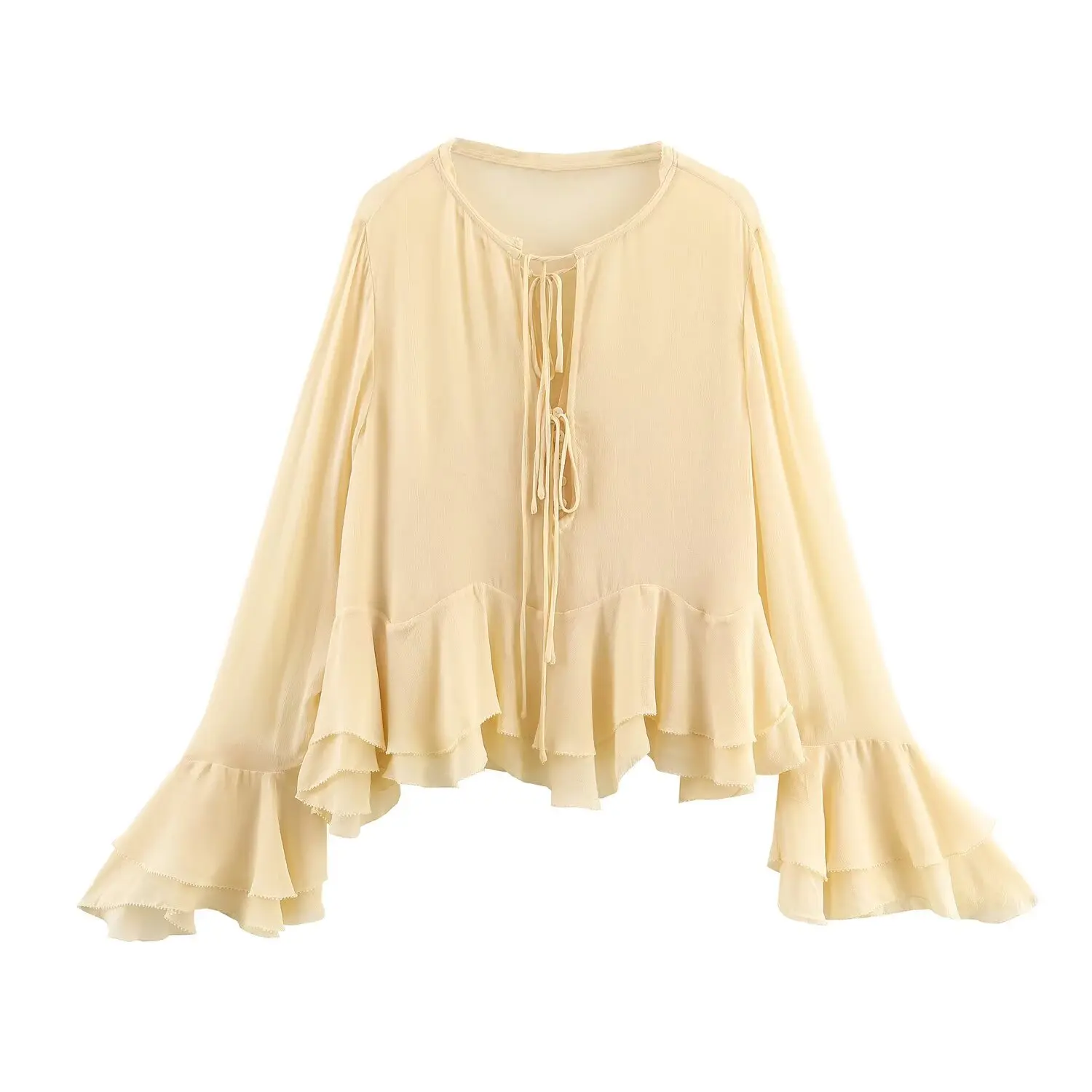 Faionable عارضة الزخرفية irt JNLEAOG الملابس النسائية الطبقات الديكور irt الخريف جديد Sle ألياف البوليستر #2