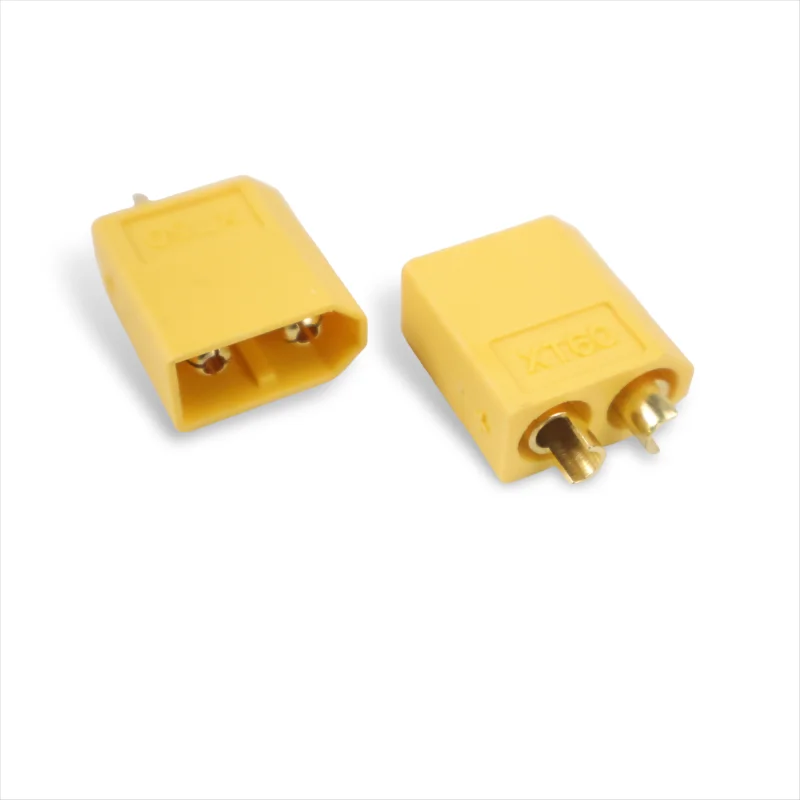 Nuevo 20 piezas par de conectores XT60 macho hembra para batería RC ESC, 60A 0,8 mΩ baja resistencia 12AWG enchufe de alta corriente para Drone FPV diy