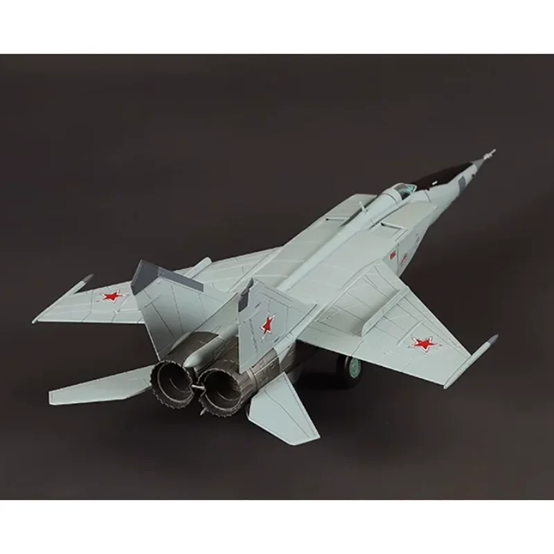 

HM 1/72 Scale Russian Air Force MiG-25 Mig25 Alloy Material Fighter Aircraft Model Collection Decoration Display