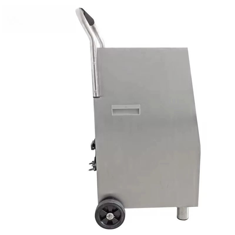 304 Stainless Steel Housing Never Rusty Big Wheel and Hand Push Industrial Dehumidifier