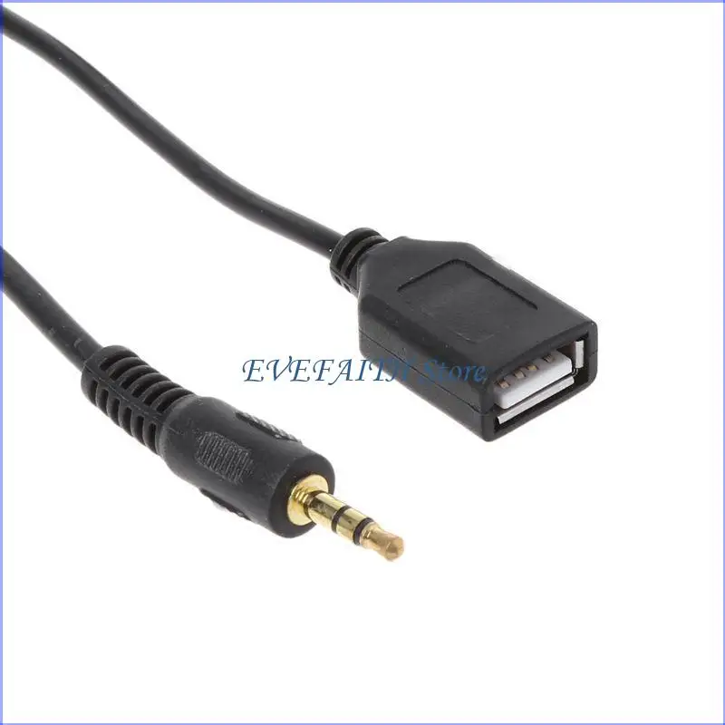 124B Stereo Radio Power Connector Stereo Wiring Harness Cable Adapter with AUX Plug