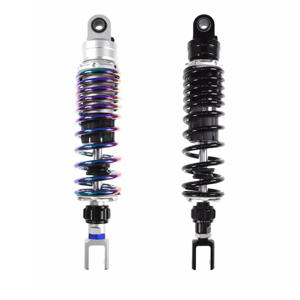 270mm - 360mm Multiple sizes Motorcycle Rear Adjust damping shock absorber For Honda Yamaha Kawasaki Suzuki Rear suspension