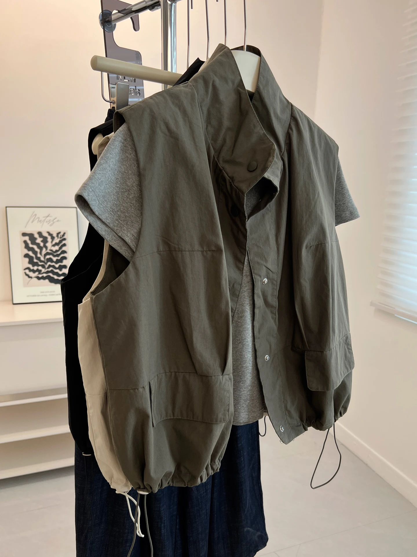 

Vests Waistcoats Womens Waistcoat Gothic Winter Down Water Resistant Anti-Freezing Seamless Quilted Self-Heating Full Lining Y2K