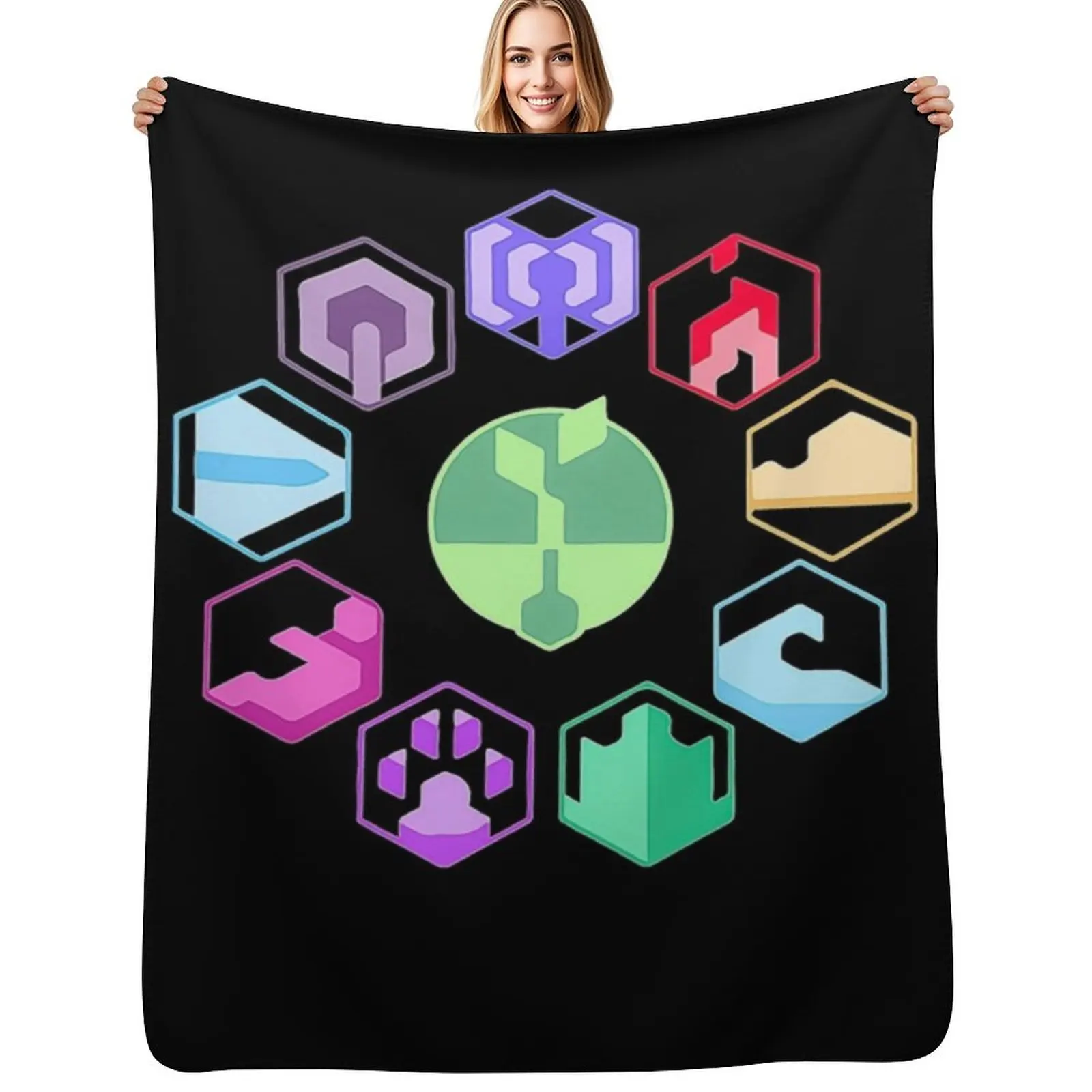 

Horizon Zero Throw Blanket Cozy Home Blanket Gift for Christmas Holiday