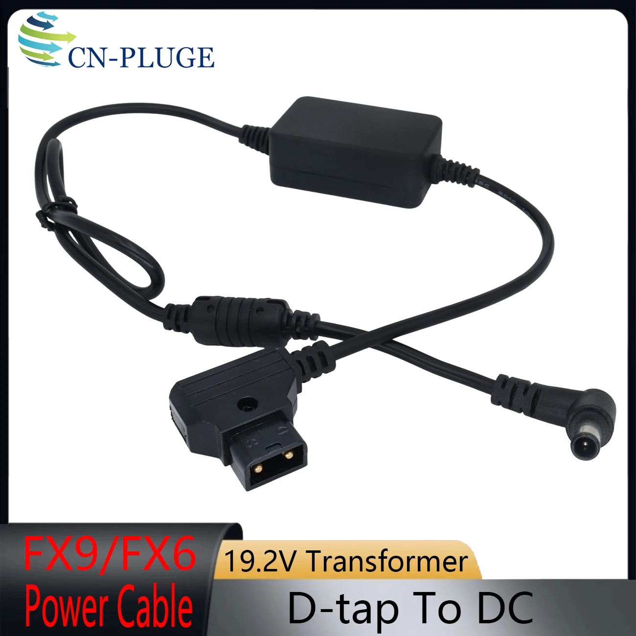 

Кабель питания для камеры Sony PXW-FX6/FX9, D-tap на DC 19.2V, трансформатор
