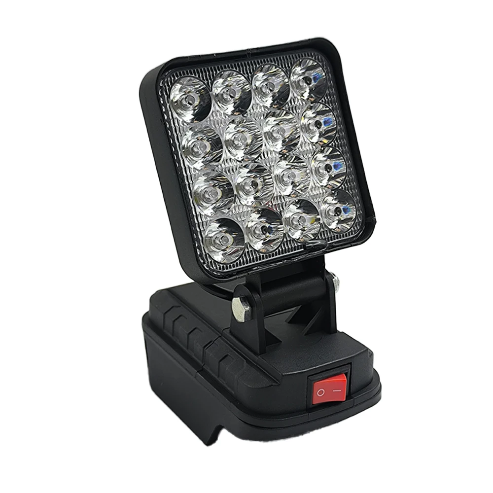 3 بوصة مصباح يدوي اللاسلكي LED ضوء العمل لماكيتا 18 فولت BL1430 BL1830 بطارية ليثيوم أيون مصباح طوارئ أضواء موقع العمل التخييم