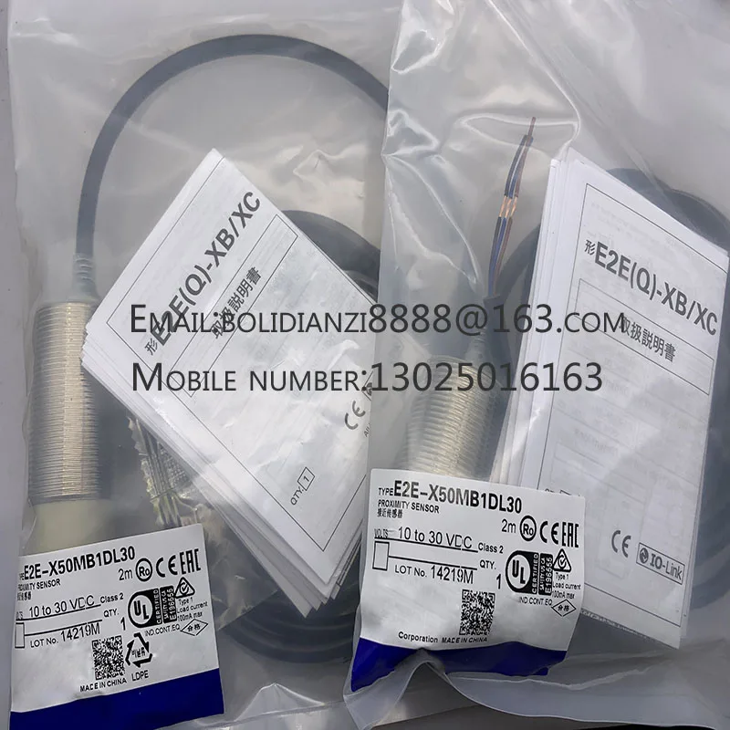 New proximity switch sensor E2E-X50MC1L30 E2E-X50MC2L30 One year warranty In stock