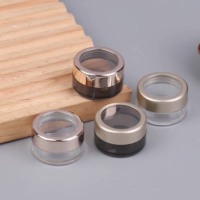 5g Transparent Plastic Glitter Bottle Eye Shadow Powder Box Nail Gel Sequins Separate Case Packaging Manicure Organizer Cosmetic