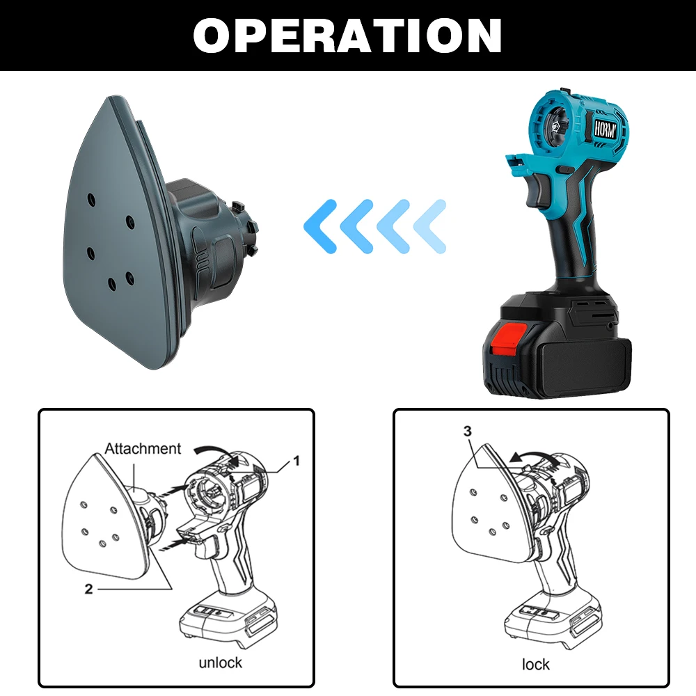 Imagem -04 - Brushless Electric Treasure Polisher Ferramentas Multitool Chave de Fenda Broca Polidor Serra Alternativa Acessórios de Energia