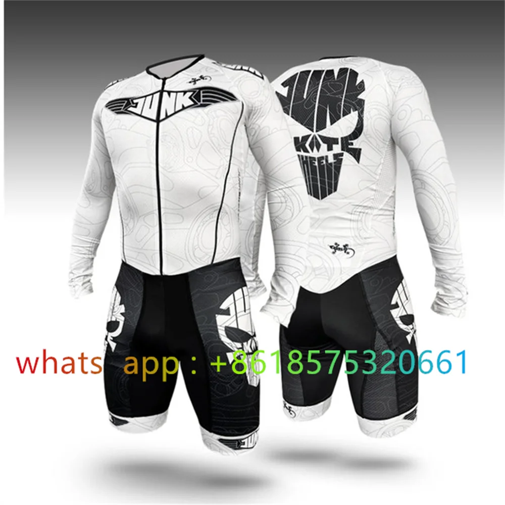 kids JUNK Skates Suit kids Pro Triathlon Licra Speed Inline Roller Skate Skinsuit Comfortable Summer Fast Skating Speed Suit