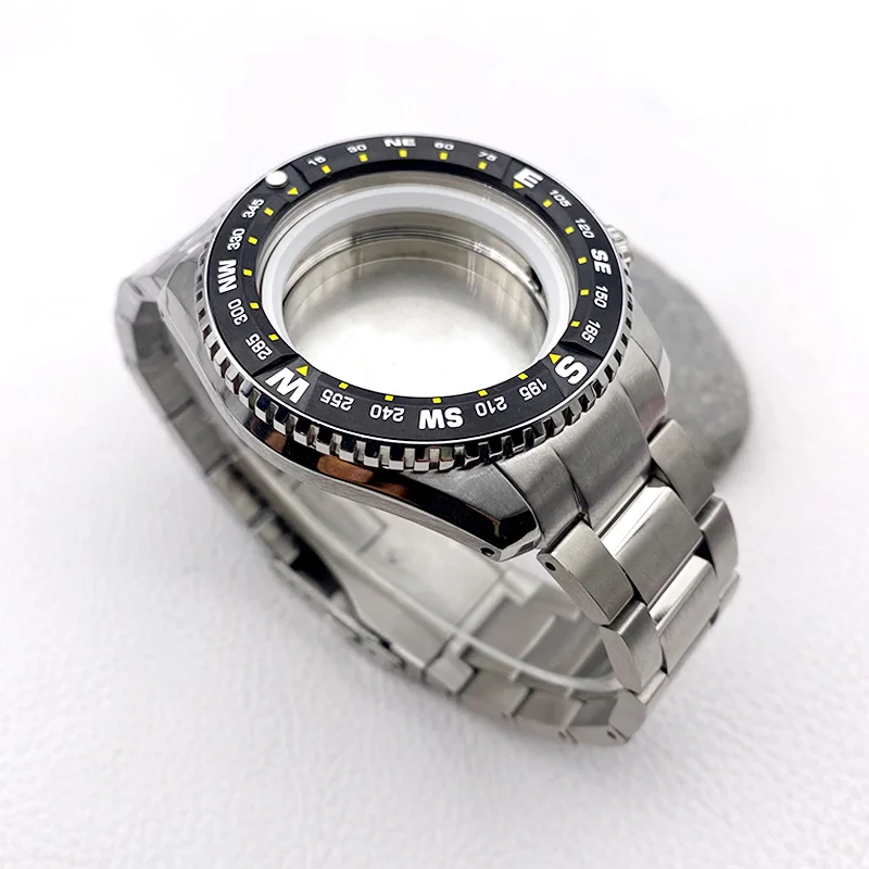 PROSPEX 남성용 다이빙 시계 케이스, 스테인리스 스틸 시계 스트랩 설치, 세이코 NH35 NH36 4R 6R 자동 무브먼트, SNR025 시리즈