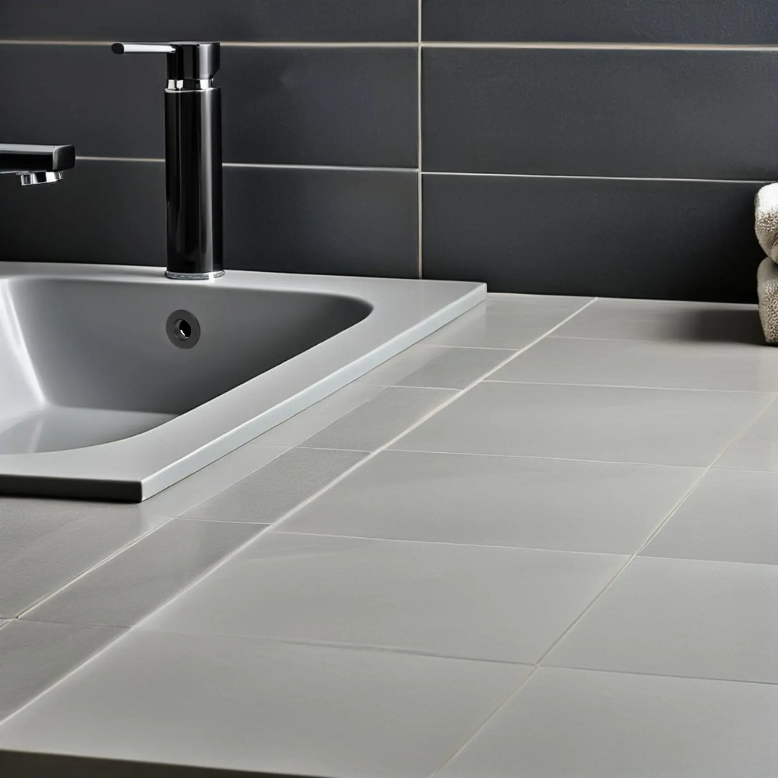 

2Pcs Sink Overflow Drain Cover Black Decorative Overflow Hole Cap for Basin Tub Vanity Aesthetic Trim Ring Universal Fit