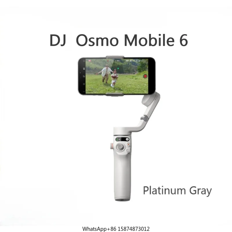 

For DJ1 Osmo Mobile6 3-Axis Phone Gimbal Object Trac king Built-in Extension Rod Portable Foldable Vlogging Stabilizer