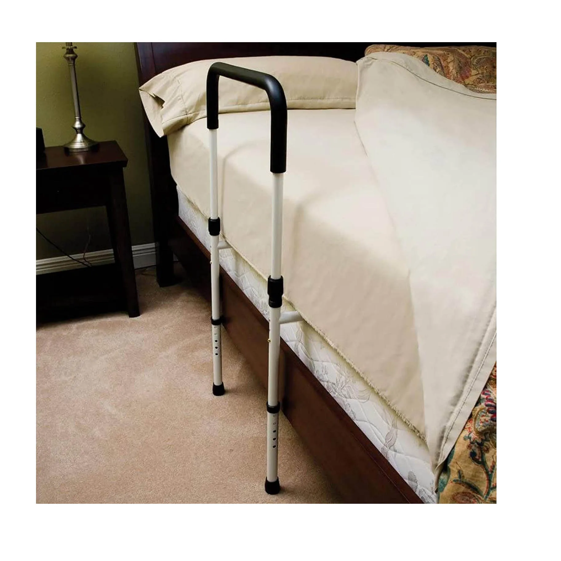 معدات العناية المنزلية الكبيرة، مقبض مساعد السرير العالمي، حاجز سرير أمان قابل للفصل لكبار السن #1