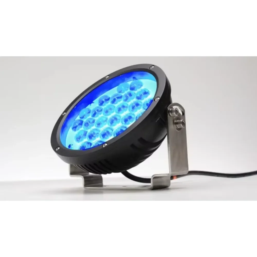 Blue and Red Round Bridge Crane Warning Light 140W 85-305V Crane Alert Safety Light LED Work Light