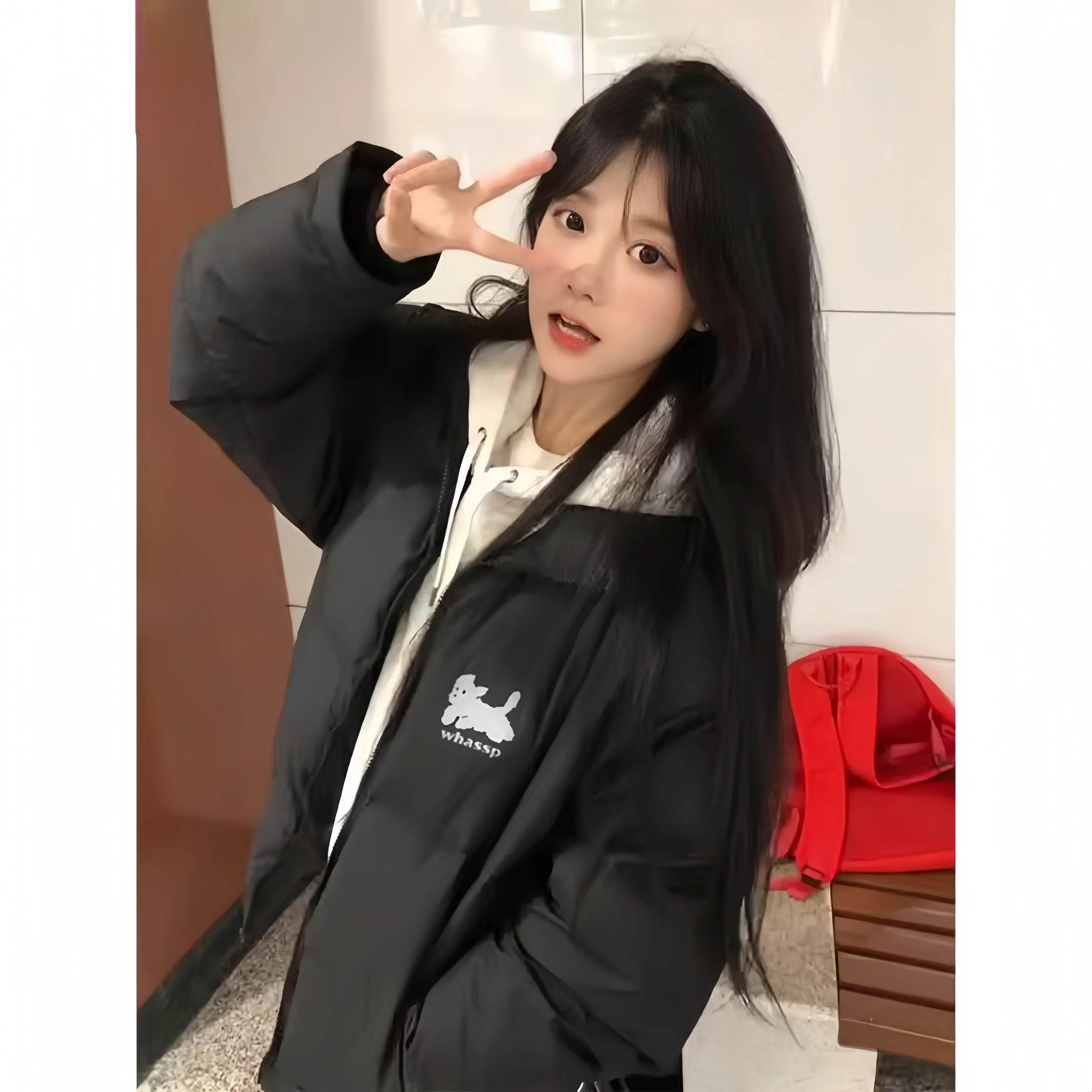 

Parka De Plumas Mujer Womens European Silhouette Lightweight Maxi Length Wide Fit Deep Pockets Pure Cotton Blend Graphic Style