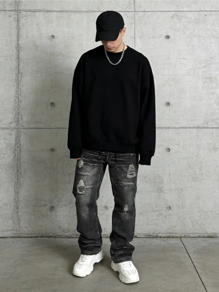 Y2K Washed Jeans Gothic Retro Men Micro Flared Double Waisted Bell-Bottoms Women's Streetwear High Quality Design Sense Trousers