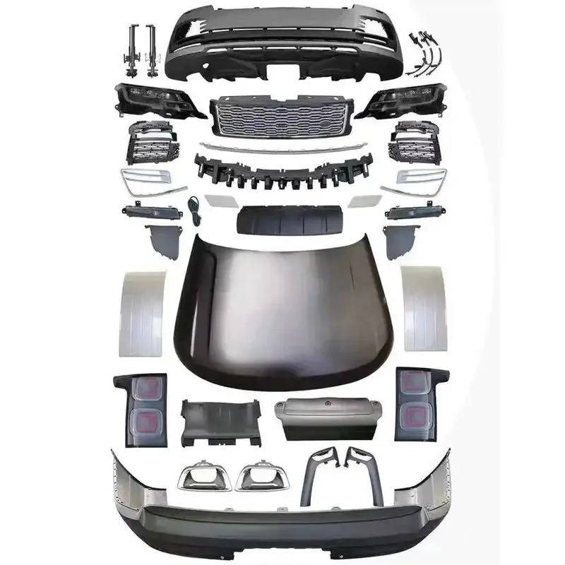 

Easy Installation BodyKit for Range Rover 2013-2017 Upgrade 2020+ SVA L494 Facelift Bumper Headlight Hood Accessories