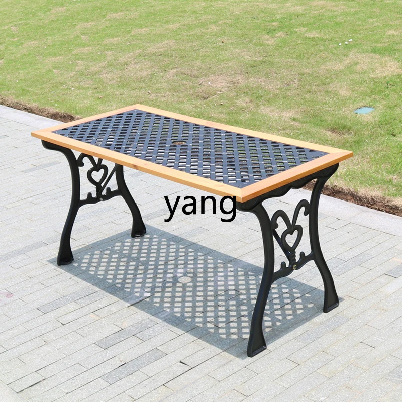 

LH outdoor leisure double chair outdoor courtyard garden public chair square chair