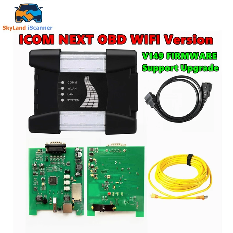 

Original ICOM NEXT ICOM For BMW For Mini Cooper WIFI Diagnostic Tool Newest Software Programming Tool Support DOIP Repair Tools