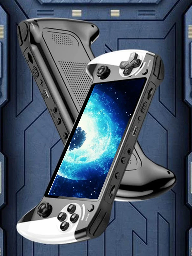 

Портативная игровая консоль с экраном 5,5 дюймов, ретро-консоль для видеоигр с более чем 20000 играми для детей и взрослых