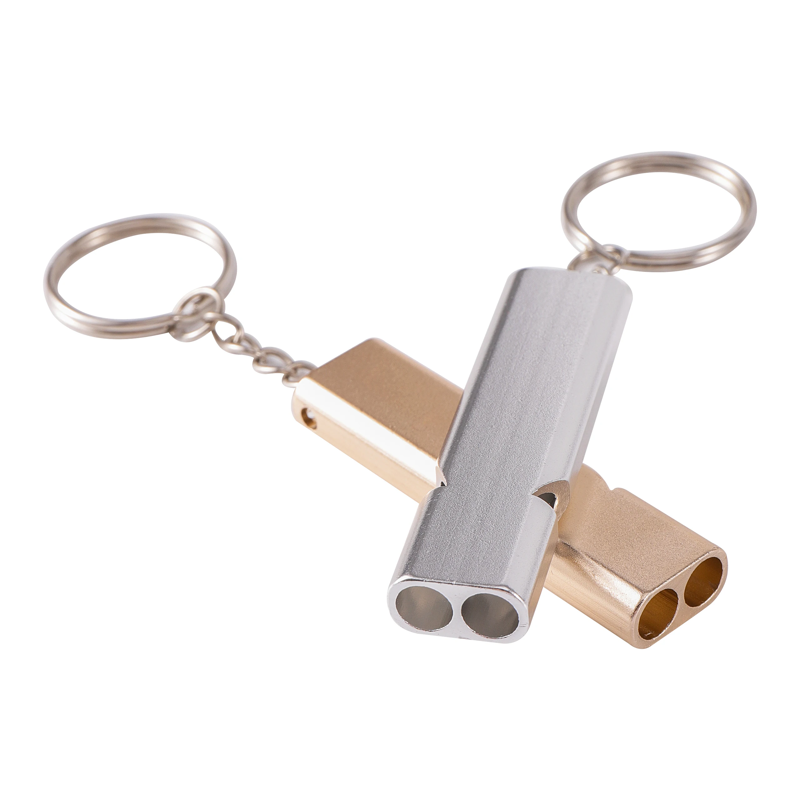Customizable Bird Training Whistle Pigeon Parrot Training Bird Whistle Portable Metal High Decibel Outdoor Survival Whistle