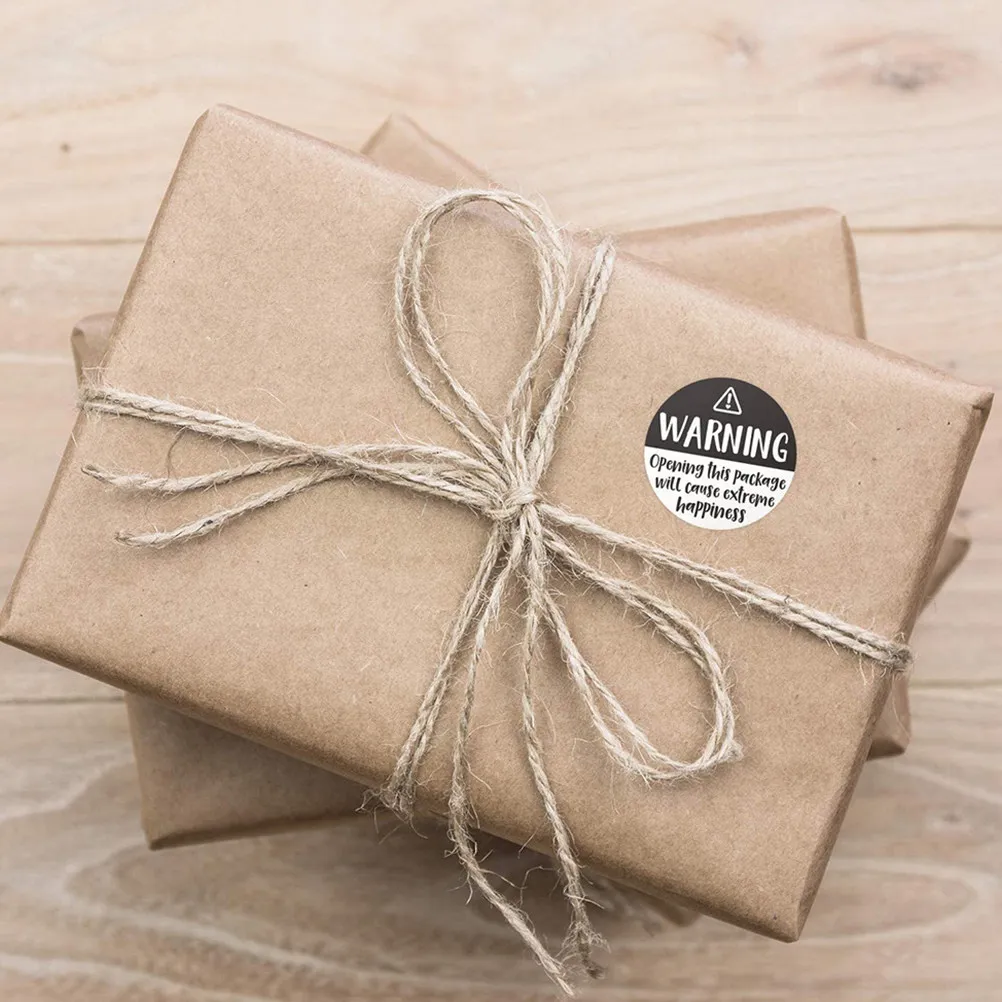 

2 Rolls New Year Stickers Bright Colorful Self-Adhesive Festive Decals Portable Lightweight Easy Peel Stick for Gift Packaging