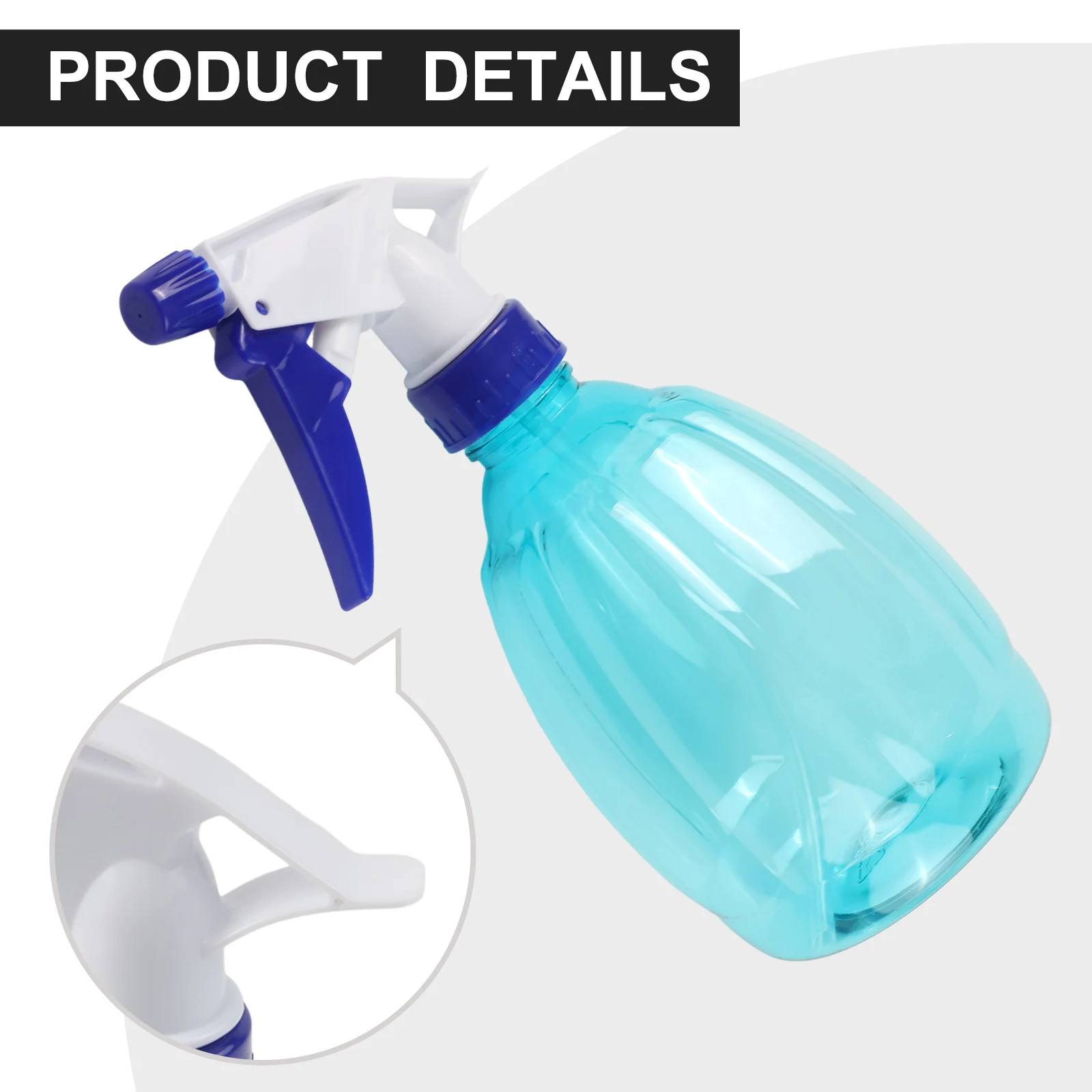 Daily Use 500ml Spray Bottle Versatile Uses Portable And Convenient Precise Control Reliable Performance Ergonomic Design