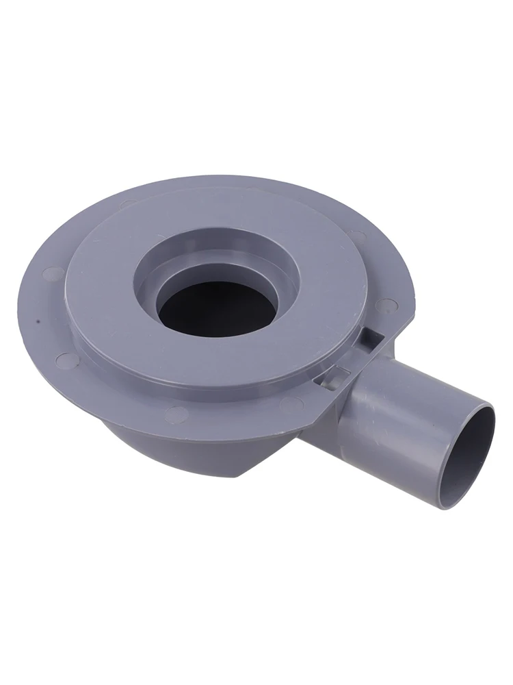 PVC Drain Connector Pipe Adapter 40mm 50mm Fit For 50/100mm Pipe European Style Pipe Connector Tile Floor Drainage System