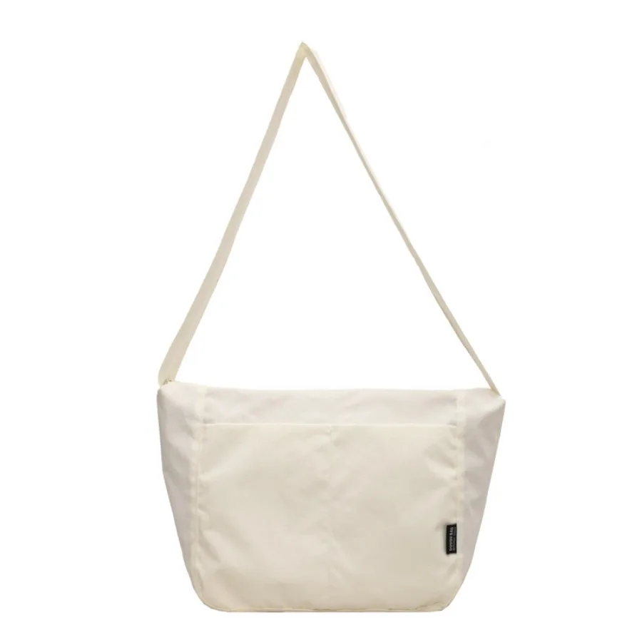 

New fashion Japanese waterproof nylon casual aesthetic shoulder cloth women's bag large capacity commuting canvas tote bags